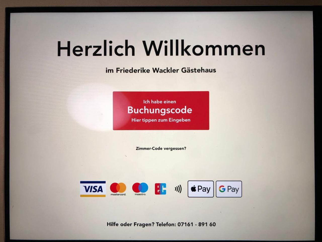 Friederike Wackler Gaestehaus Göppingen Exterior foto